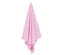 The Pyjama Party Personalised Pet Blankets Comforters Ideal For New Puppy or Kitten (Pink Heart)