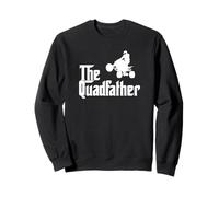 The Quadfather ATV Four Wheeler Quad Bike Gift Sweatshirt