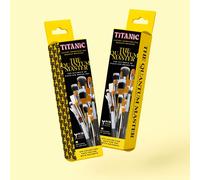 The Quantum Master - The Ultimate 28 piece SFX Brush Set (Special Effects Collection) Titanic Brush Co. Black 1