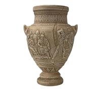 The Quarrel Between Agamemnon and Achilles Iliad Vase Jar Ancient Greek Pottery