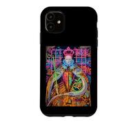 The Queen, Cool Hand Drawn Graffiti Queen Cartoon Graphic Case for iPhone 11