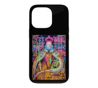 The Queen, Cool Hand Drawn Graffiti Queen Cartoon Graphic Case for iPhone 13 Pro