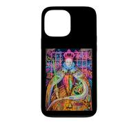 The Queen, Cool Hand Drawn Graffiti Queen Cartoon Graphic Case for iPhone 13 Pro Max