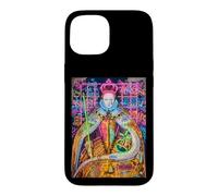 The Queen, Cool Hand Drawn Graffiti Queen Cartoon Graphic Case for iPhone 15