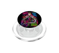 The Queen, Cool Hand Drawn Graffiti Queen Cartoon Graphic PopSockets PopGrip for MagSafe