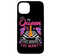 The Queen Goes Wherever She Wants Checkmate Chess Case for iPhone 13