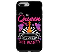 The Queen Goes Wherever She Wants Checkmate Chess Case for iPhone 7 Plus/8 Plus