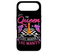 The Queen Goes Wherever She Wants Checkmate Chess Case for iPhone Air