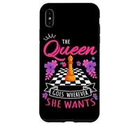 The Queen Goes Wherever She Wants Checkmate Chess Case for iPhone XS Max
