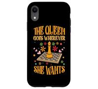 The Queen Goes Wherever She Wants Checkmate Chess Player Case for iPhone XR