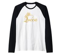 The Queen Has Retired Humor Retirement Raglan Baseball Tee
