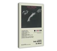 The Queen Is Dead The Smiths Album Cover Poster Canvas Poster Wall Art Decor Print Picture Paintings for Living Room Bedroom Decoration Frame-style 08x12inch(20x30cm)