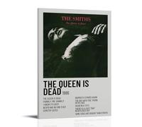 The Queen Is Dead-The Smiths Poster Canvas Oil Painting Canvas Art Poster Home Hanging Painting Bar Art Interior Wall Decoration PosterFrame-style08x12inch(20x30cm)
