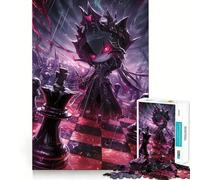 The Queen of Chess 1000 Piece Jigsaws for Teenagers Puzzle Strong Logic Toy Relaxed Mind Clear Edge Bday Surprise (38x52cm)
