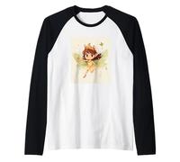 The Queen of the Fairies in All Her Glory Raglan Baseball Tee