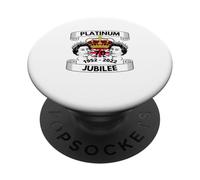 The Queen Platinum Jubilee (70 years) PopSockets Adhesive PopGrip