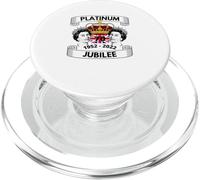 The Queen Platinum Jubilee (70 years) PopSockets PopGrip for MagSafe
