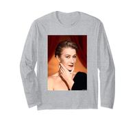 The Queen Prime Suspect Helen Mirren by Michael Grecco Long Sleeve T-Shirt