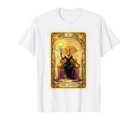 The Queen Tarot BeeCard Mystical Art Nouveau Beekeeper T-Shirt