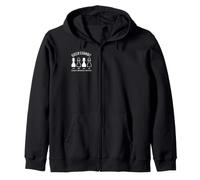 The Queens Gambit Declined Chess Opening Retro Graphic Zip Hoodie