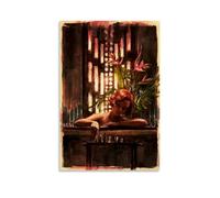 The Queens Gambit Posters Canvas Print Aesthetic Wall Art Modern Home Decor for Bedroom Living Room20x30inch(50x75cm) Unframe-style