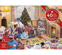 The Queen's Speech Extra Large 40 Piece Jigsaw Puzzle | activity for those living with dementia from Gibsons