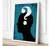 The Question Within Canvas Wall Art Print 30x20 Inch