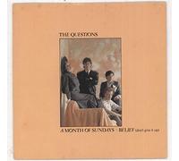 The Questions A Month Of Sundays UK 45 7" single +Picture Sleeve
