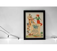 The Quiet Man | Movie | Framed Poster Print Wall Art Image Home Decor Artworks Black Framed Poster in Different Sizes