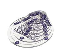 The Quilted Bear Circle Quilting Templates, Set of 8