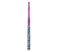The Quilted Bear Floral Crochet Hooks - Premium Soft Grip Floral Crochet Hook with Ergonomic Polymer Clay Handle (6.5mm Hook)
