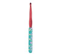 The Quilted Bear Floral Crochet Hooks - Premium Soft Grip Floral Crochet Hook with Ergonomic Polymer Clay Handle (8.0mm Hook)