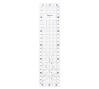 The Quilted Bear Rectangular Acrylic Quilting Ruler, 6" x 24"