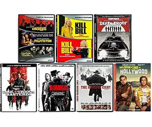 The 'Quint-Essential' Collection: Complete Quentin Tarantino 9 Film Catalog (Reservoir Dogs / Pulp Fiction / Kill Bill Vol 1 & 2 / Inglourious Basterds / Django Unchained / The Hateful Eight & More!)