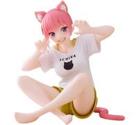 The Quintessential Quintuplets 2 statuette PVC Desktop Ichika Nakano Newley Written Cat Roomwear Ver. 13 cm