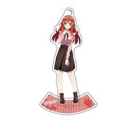 The Quintessential Quintuplets Acrylic Standing Figure Stand Model Plate, Ichika/Nino/Miku/Yotsuba/Itsuki Stand, Double-sided Transparent Humanoid Desktop Deco, 15cm (Nakano Itsuki, Casual Skirt)