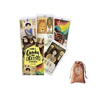 The quirky creatives tarot,with bag,Firend Game,Fortune Telling Toys