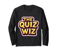 The Quiz Wiz Night Trivia Lover Wizard Funny Game Fun Master Long Sleeve T-Shirt
