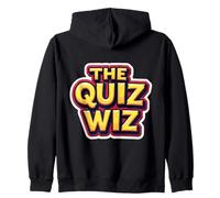 The Quiz Wiz Night Trivia Lover Wizard Funny Game Fun Master Zip Hoodie