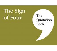 The Quotation Bank: The Sign of Four GCSE Revision and Study Guide for English Literature 9-1