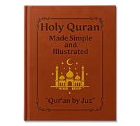 The Quran Journey - Holy Quran Made Simple and Illustrated, Thematic Breakdowns of all 114 Surahs "Quran by Juz", Quran Study Guide for Revert Beginner Gift