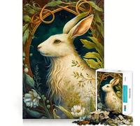 The Rabbit 1000 Piece Jigsaw Puzzle for Teenagers Reason Skill Toy Stress Free Exact Cut Lovely Present (38x26cm)