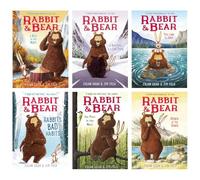 The Rabbit and Bear Collection 6 Books Set (This Lake is Fake!, Rabbit's Bad Habits, The Pest in the Nest, Attack of the Snack, A Bite in the Night & A Bad King is a Sad Thing) by Julian Gough