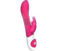 The Rabbit Company The Beaded Rabbit Vibrator Hot Pink