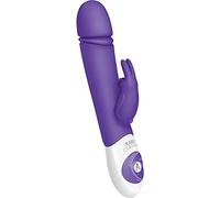 The Rabbit Company Thrusting Vibrator, One Size, Purple