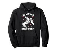 The Rabbit Speaks with the Rabbit, Rabbit Mummy Pullover Hoodie