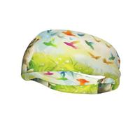 The Rabbit Yearning Sweat Band Headband for Men Women - Athletic Stretchable Breathable for Running Gym Tennis Yoga & All Sports