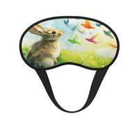 The Rabbit Yearning Ultimate Eye Mask for Sleeping, Soft and Comfortable Eye Mask, Relaxing Zero Pressure Night Blindfold.