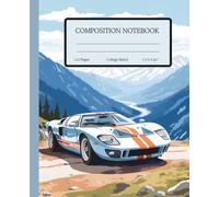The Racing Legend: Vintage Supercar Composition Notebook: 110-Page College Ruled Journal for School, Work, and Notes | Gift for Gearheads and Racing Fans