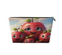The Rad Family Women Makeup Bag Print Large Capacity Travel Makeup Bag, Leather Waterproof Toiletry Shaving Bags Pouch Purse